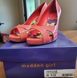 Madden girl coral heels
